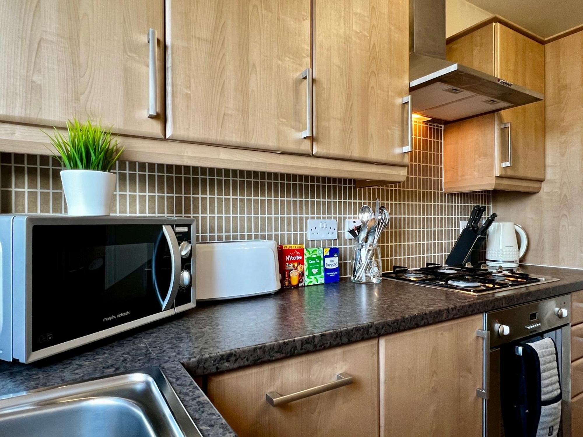 شقة Stylish Modern Flat With Juliet Balcony & Parking غلاسغو المظهر الخارجي الصورة